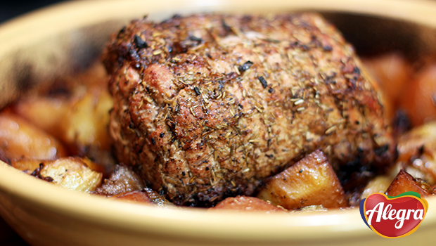 churrasco suíno de forno